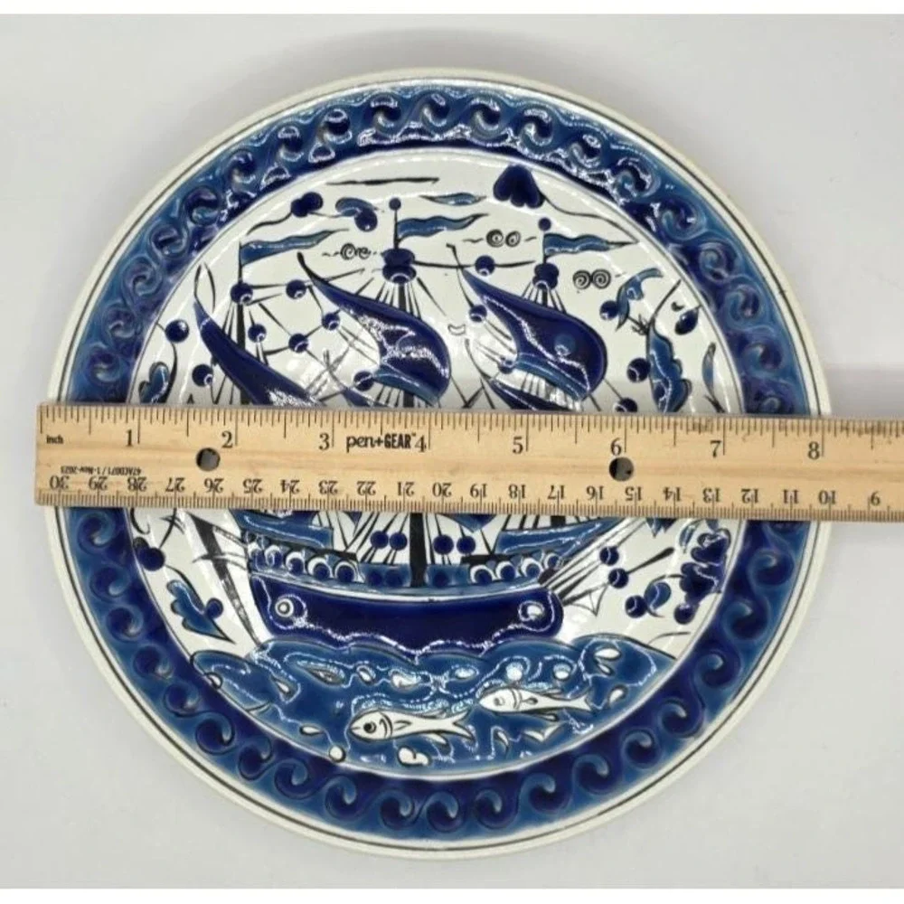 Dakas Keramik Archangelos Greek Decorative Wall‎ Plate 8
